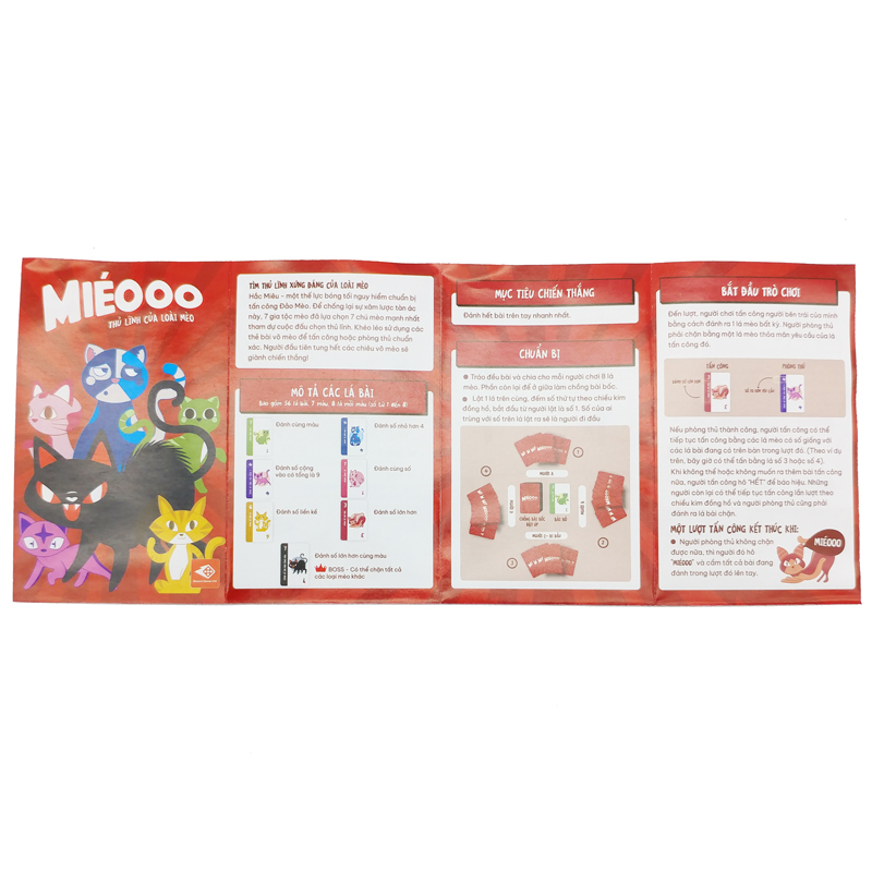 Đồ Chơi Boardgame Bộ Miéo Thủ Lĩnh Của Loài Mèo