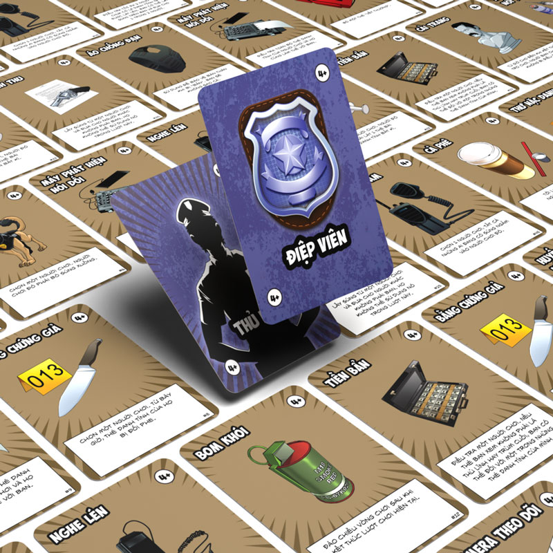 Đồ Chơi Boardgame Điệp Viên Số Dách