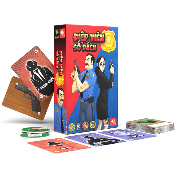 Đồ Chơi Boardgame Điệp Viên Số Dách