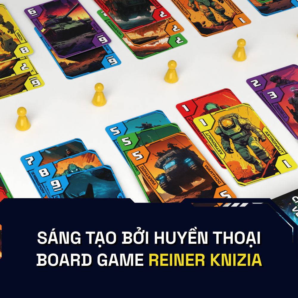 Đồ Chơi Boardgame Battle Line - Chiến Thần Vũ Trụ