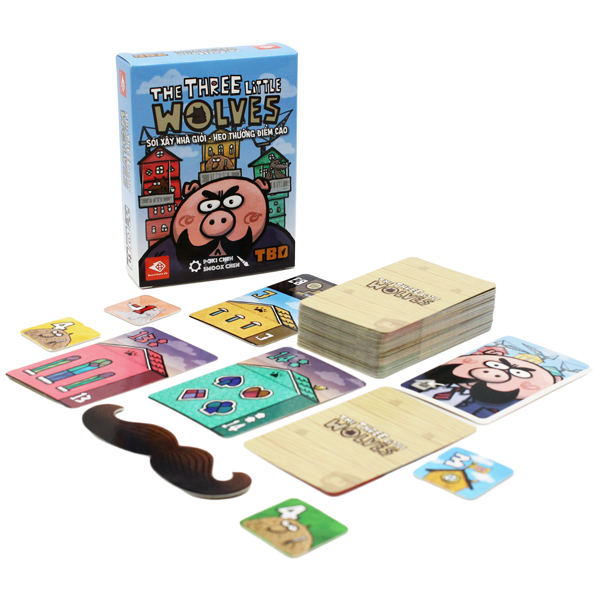 Đồ Chơi Board Game The Three Little Wolves