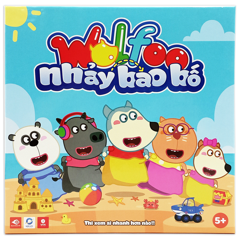 Đồ Chơi Wolfoo Nhảy Bao Bố