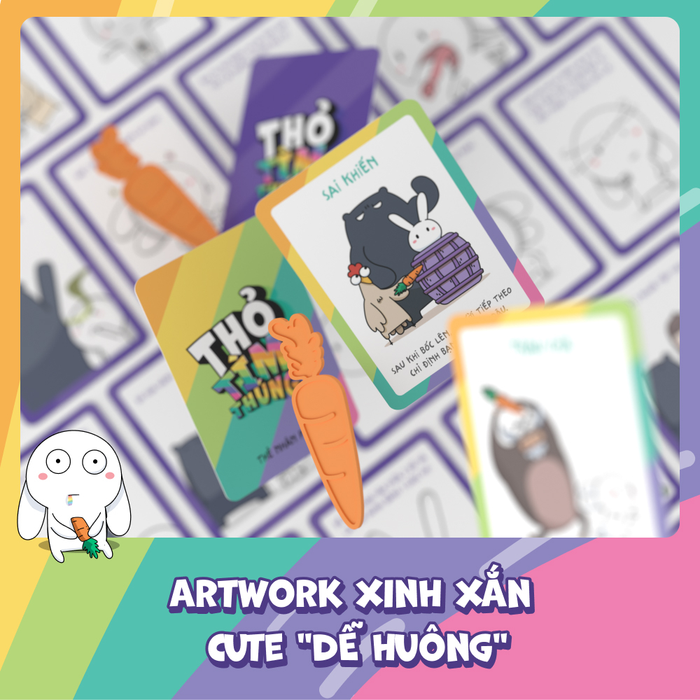 Đồ Chơi Board Game Thỏ Tìm Thúng