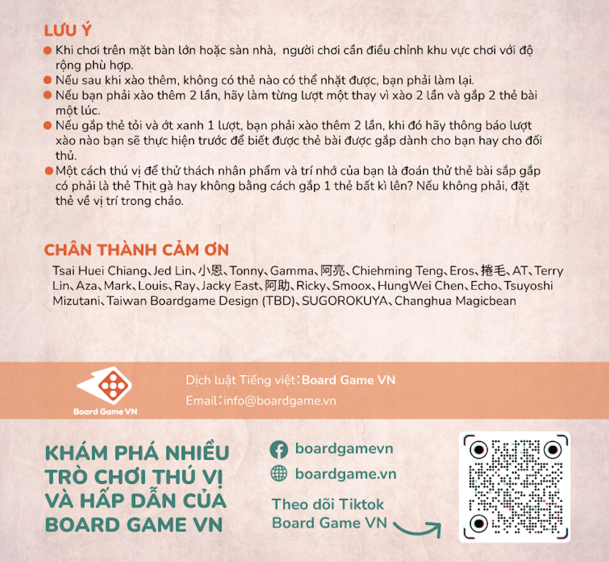 Đồ Chơi Board Game Wok On Fire