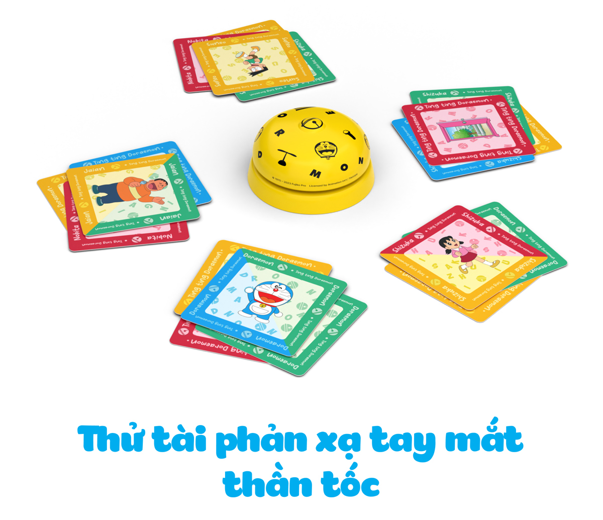 Đồ Chơi Boardgame Ting Ting Doraemon - Bộ Trò Chơi Đầu Tiên Của Doraemon Tại Việt Nam