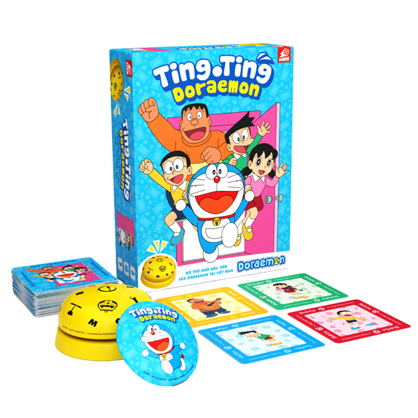 Đồ Chơi Boardgame Ting Ting Doraemon - Bộ Trò Chơi Đầu Tiên Của Doraemon Tại Việt Nam