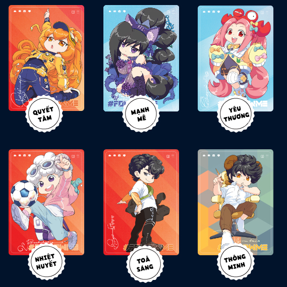 Card Collection Lớp Học Mật Ngữ Follow Me