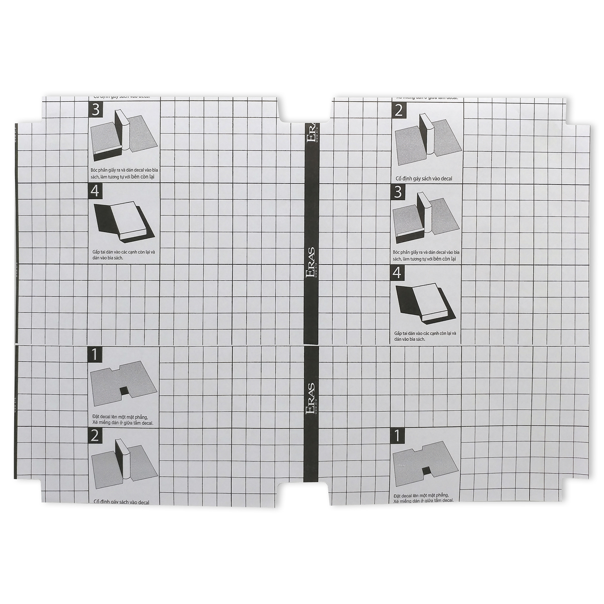 Bọc Đề Can Sách Giáo Khoa A4 - Eras E449 (5 Tờ)