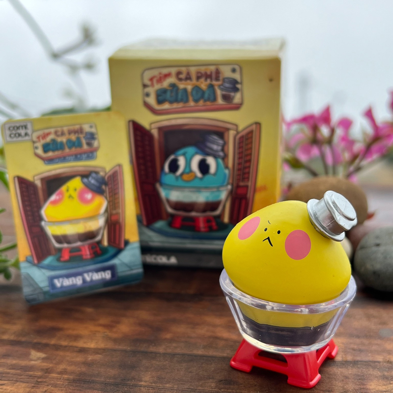Mô Hình Arttoy Blindbox Tiệm Cà Phê Sữa Đá
