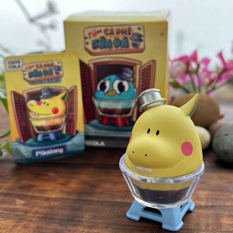 Mô Hình Arttoy Blindbox Tiệm Cà Phê Sữa Đá