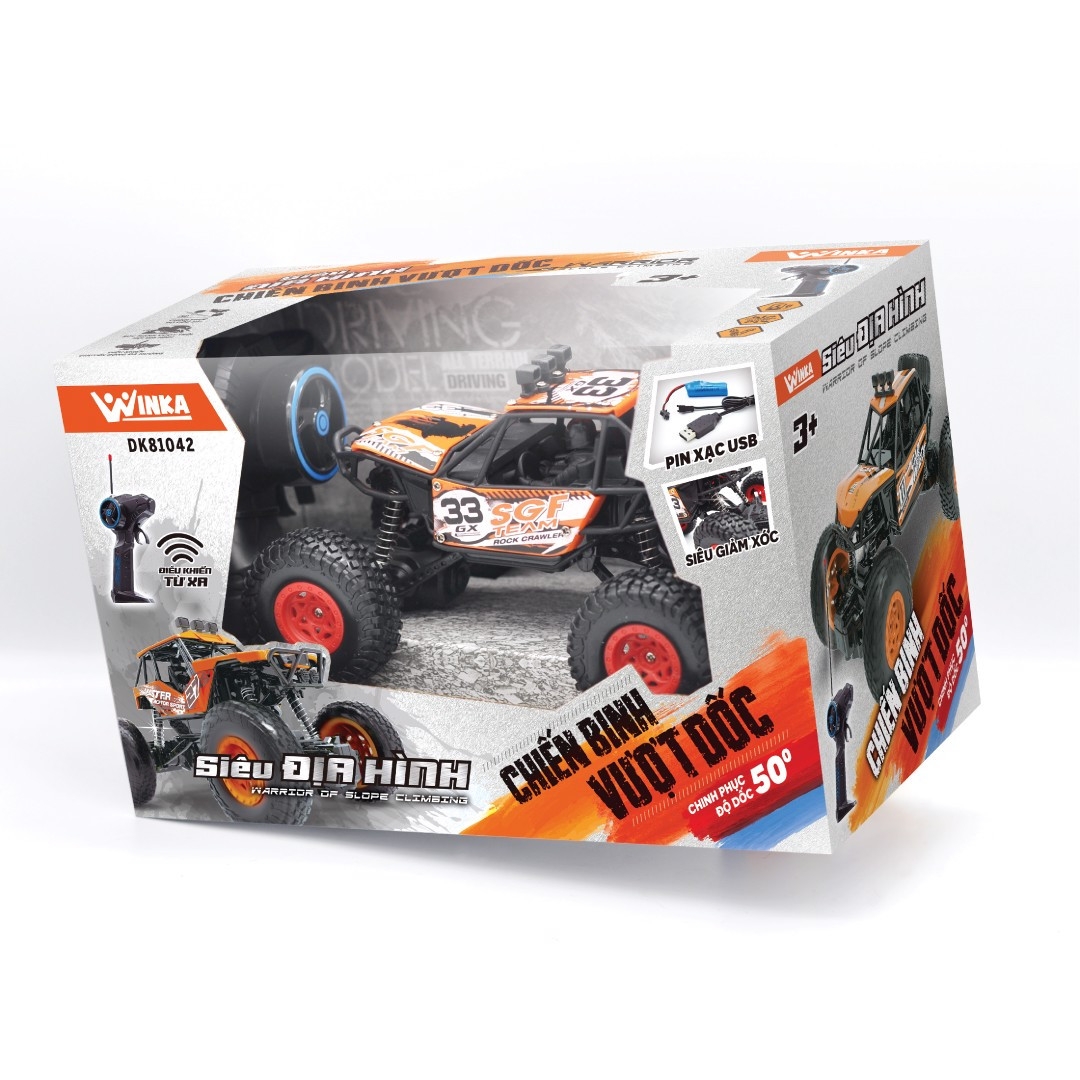 Siêu Địa Hình Chiến Binh Vượt Dốc Warrior Of Slope Climbing 81042