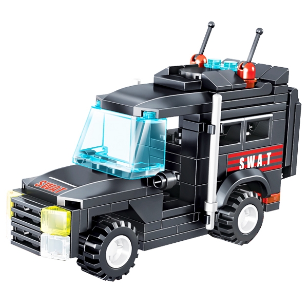 Ghép Hình Lực Lượng Cảnh Sát - Xe Phá Sóng 140 Chi Tiết DK81068