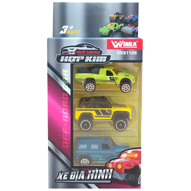 Mô Hình Hợp Kim Mini - Xe Địa Hình DK81108