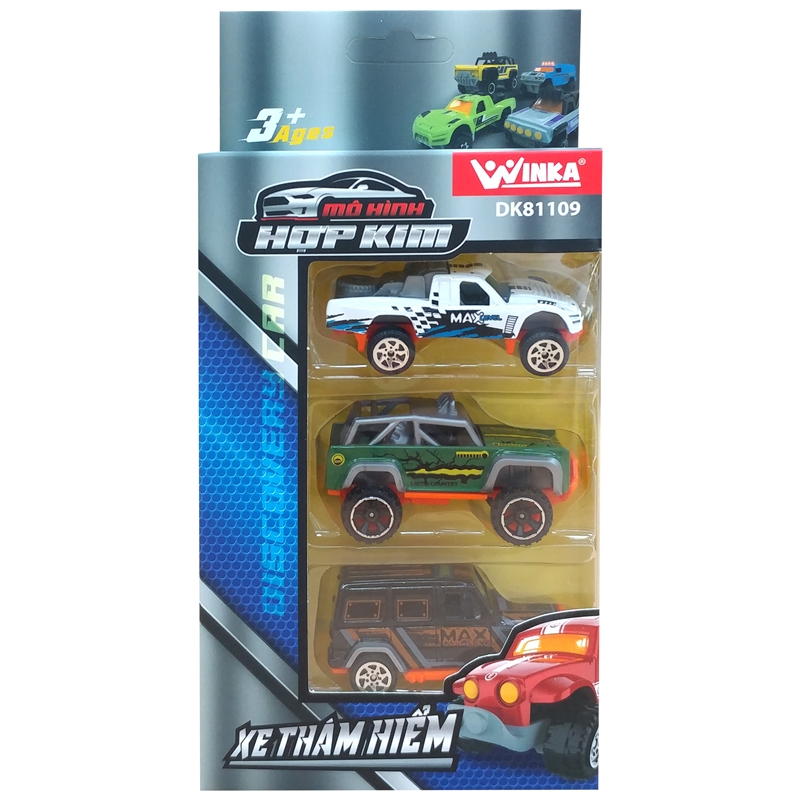 Mô Hình Hợp Kim Mini -Xe Thám Hiểm DK81109