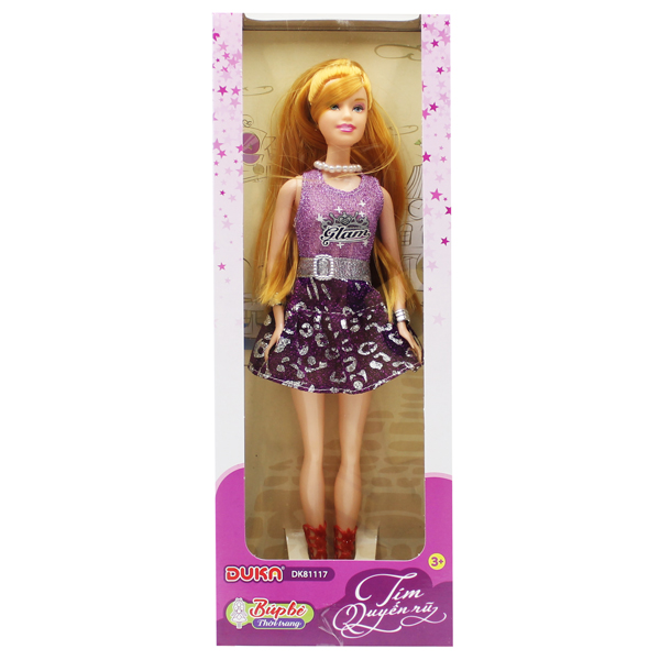 Búp Bê Thời Trang - Tím Quyến Rũ DK81117
