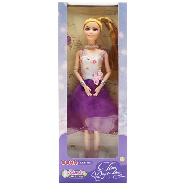 Búp Bê Thời Trang - Tím Duyên Dáng DK81118