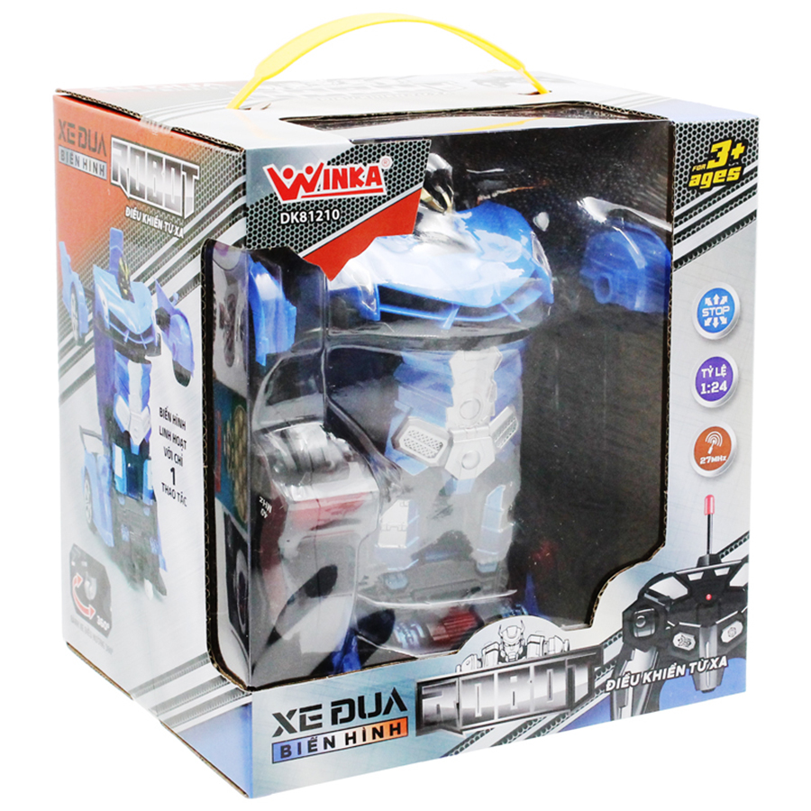 Đồ Chơi Duka Xe Đua Biến Hình Robot Điều Khiển Từ Xa DK81210