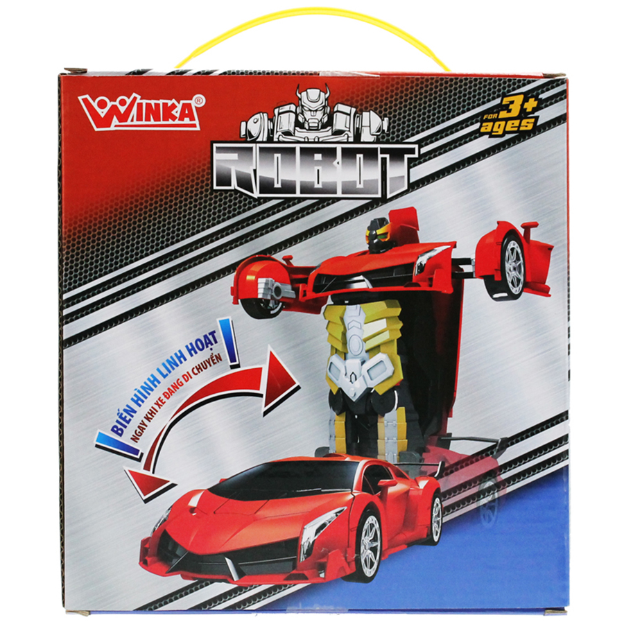 Đồ Chơi Duka Xe Đua Biến Hình Robot Điều Khiển Từ Xa DK81210