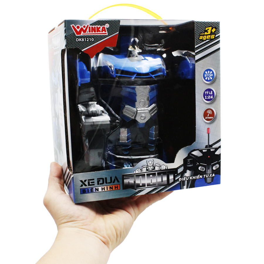 Đồ Chơi Duka Xe Đua Biến Hình Robot Điều Khiển Từ Xa DK81210