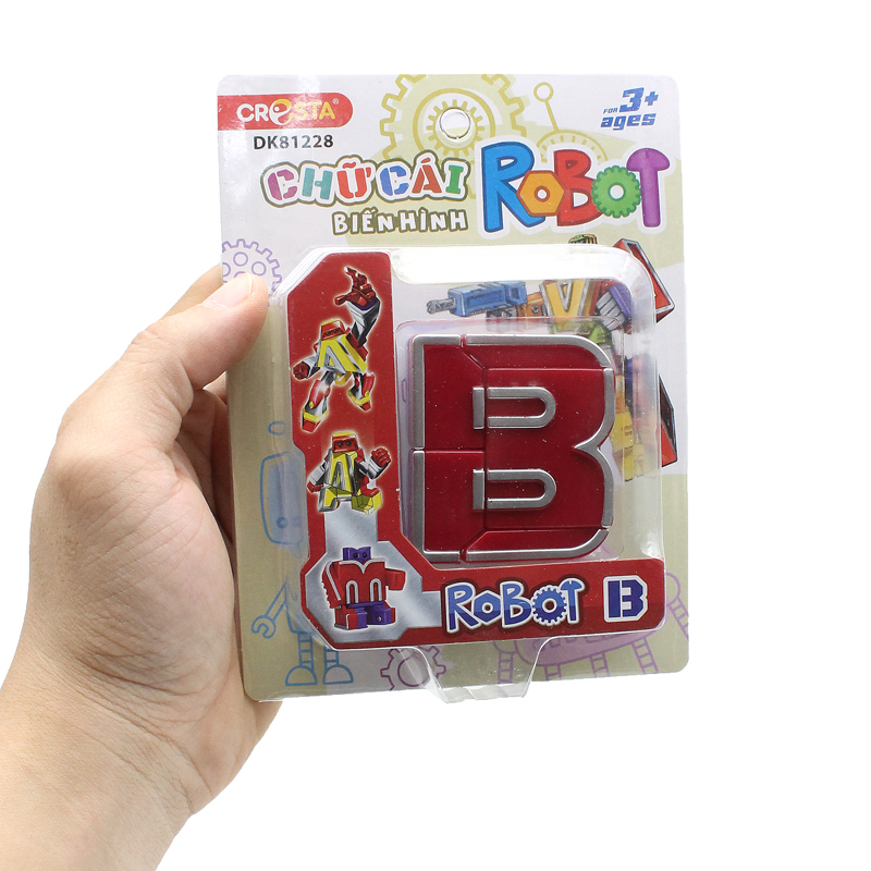 Đồ Chơi Cresta Chữ Cái Biến Hình - Robot B DK81228