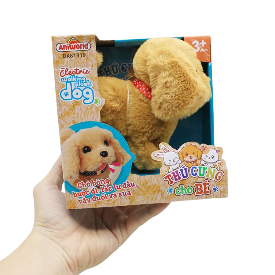 Đồ Chơi Mô Hình Thú Cưng Cho Bé - Chó Bông Biết Chạy DK81319