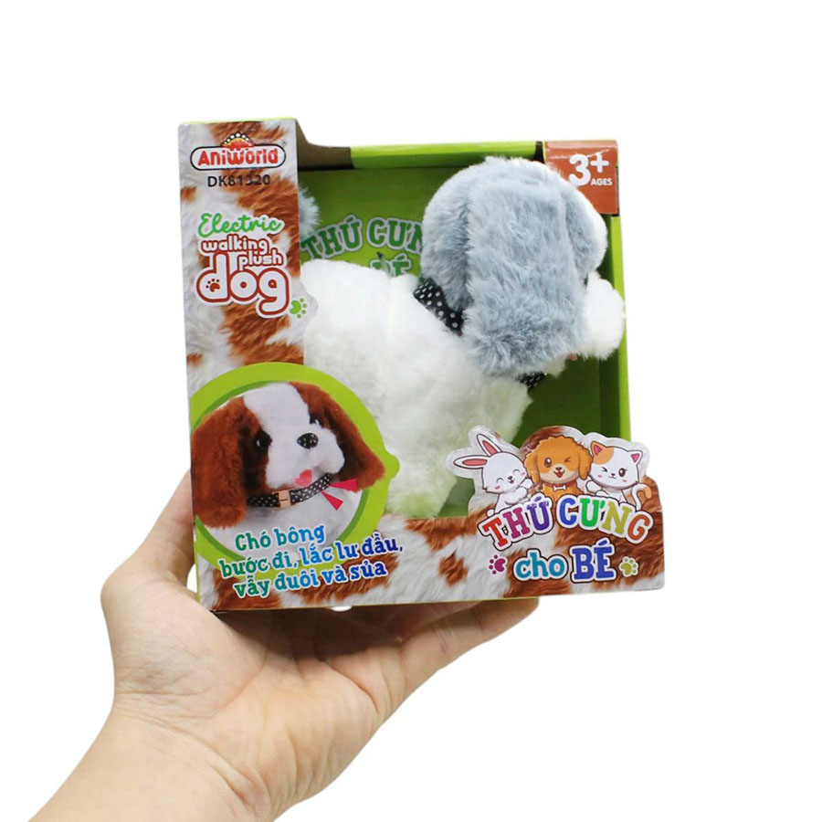 Đồ Chơi Mô Hình Thú Cưng Cho Bé - Chó Bông Đáng Yêu DK81320