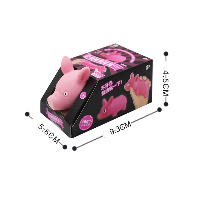Đồ Chơi Giảm Stress-Pig Siêu Dẻo , Siêu Cute Pig-Tc1035A