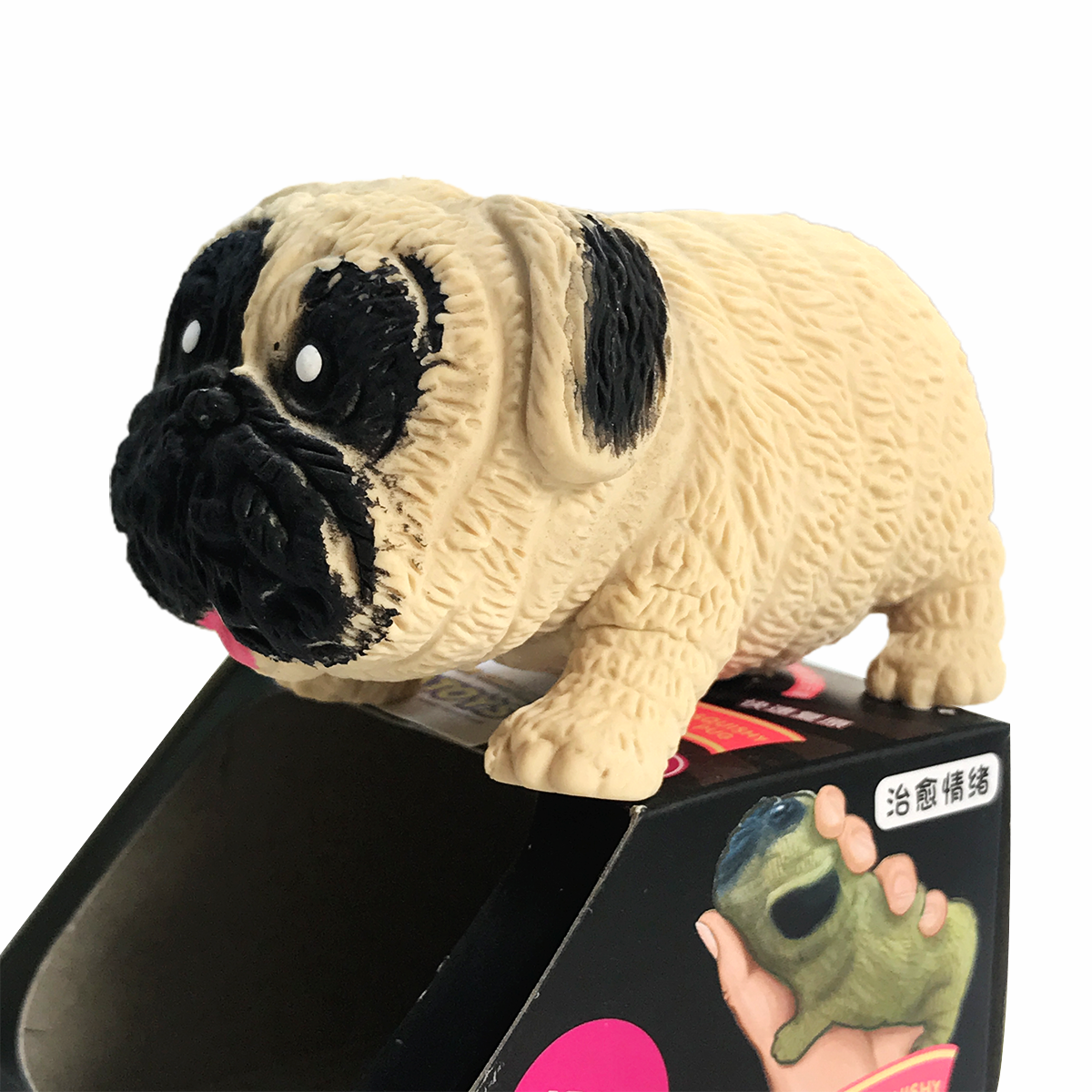 Đồ Chơi Giảm Stress-Pug Siêu Dẻo , Siêu Cute Pug-Tc1021A