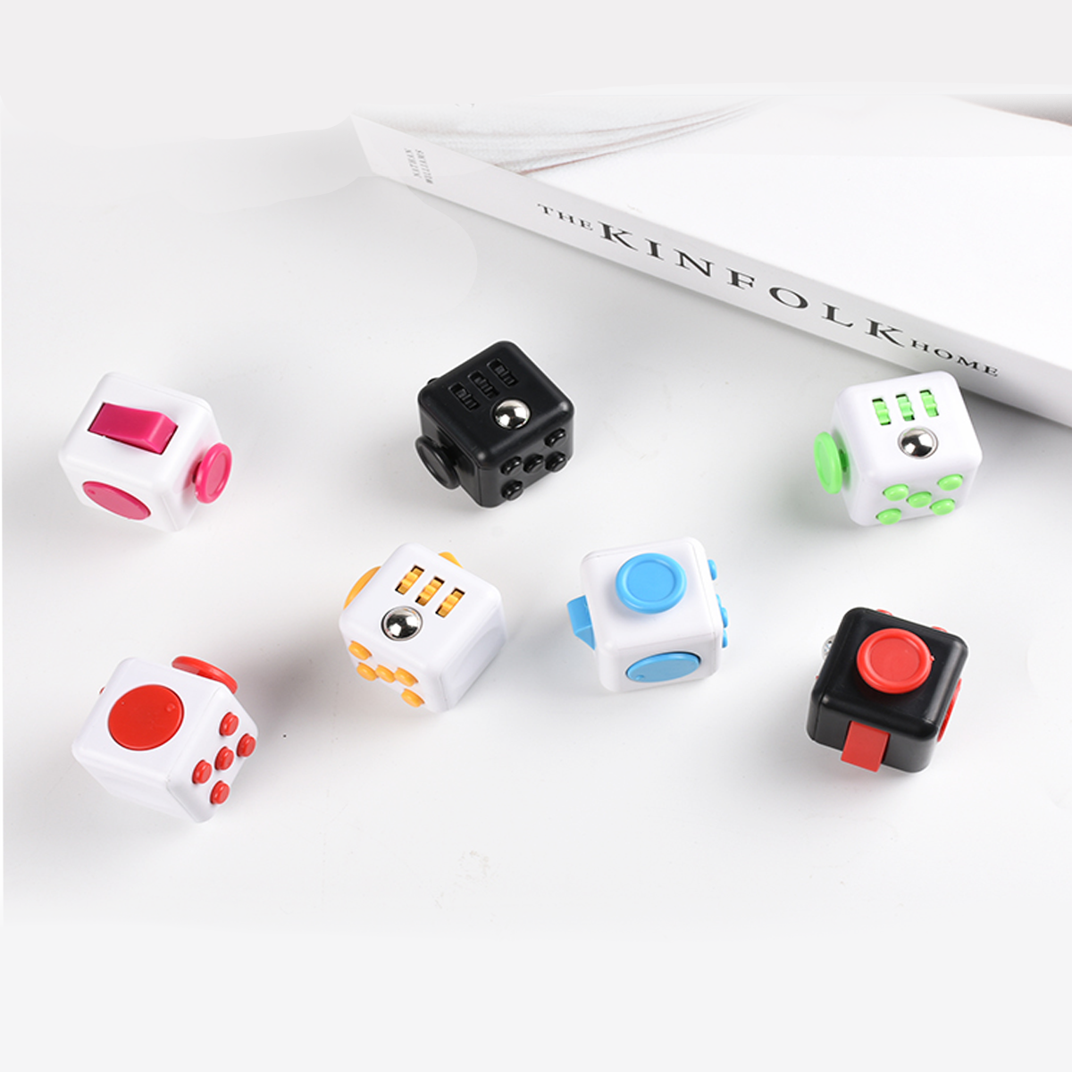 Đồ Chơi Giảm Stress-Khối Vuông Thần Kỳ Fidget Cube Kvtk-711