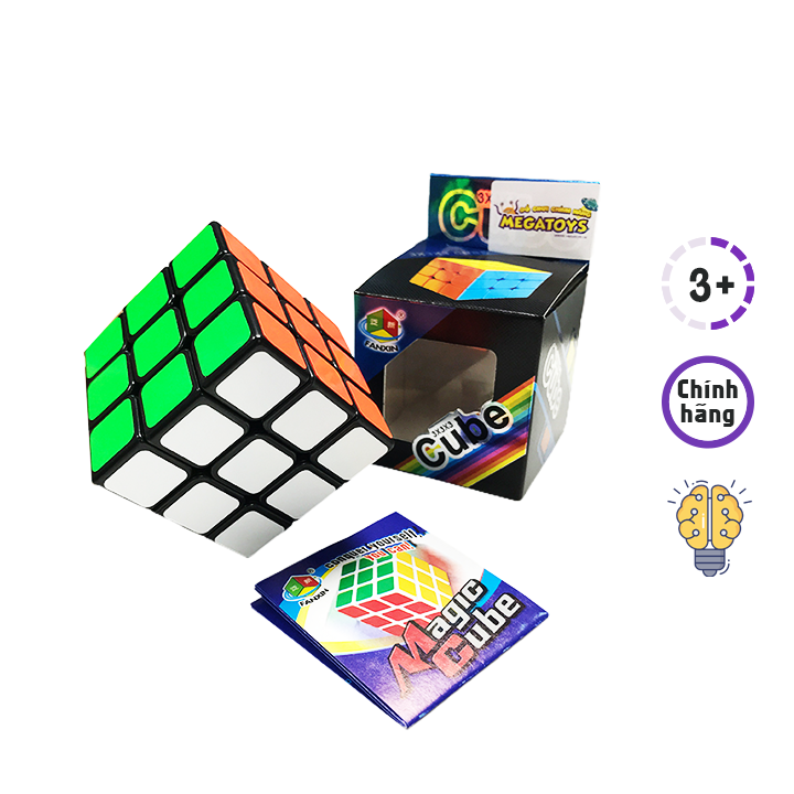Đồ Chơi Rubik Tiêu Chuẩn 3x3x3 (Xoay Trơn) 581-5.7T