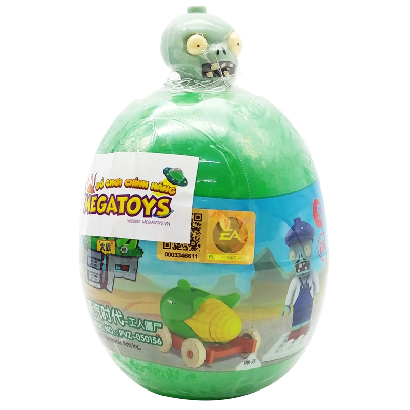 Đồ Chơi Pvz-050156 -Bộ Sưu Tầm Trứng - Trái Cây Đại Chiến Zombies 1