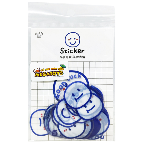 Đồ Chơi Sticker Telado - Bé Thỏ Đáng Yêu Trang Trí Tập Vở