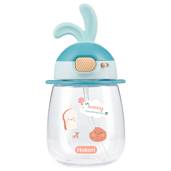 Bình Nước Tai Thỏ 600ML Hokori 0083