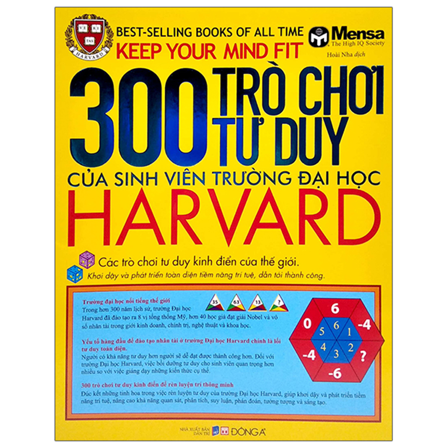 300 Trò Chơi Tư Duy Của Sinh Viên Trường Đại Học Harvard