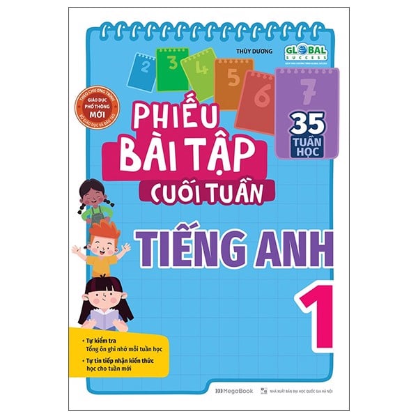 Phiếu Bài Tập Cuối Tuần Tiếng Anh Lớp 1