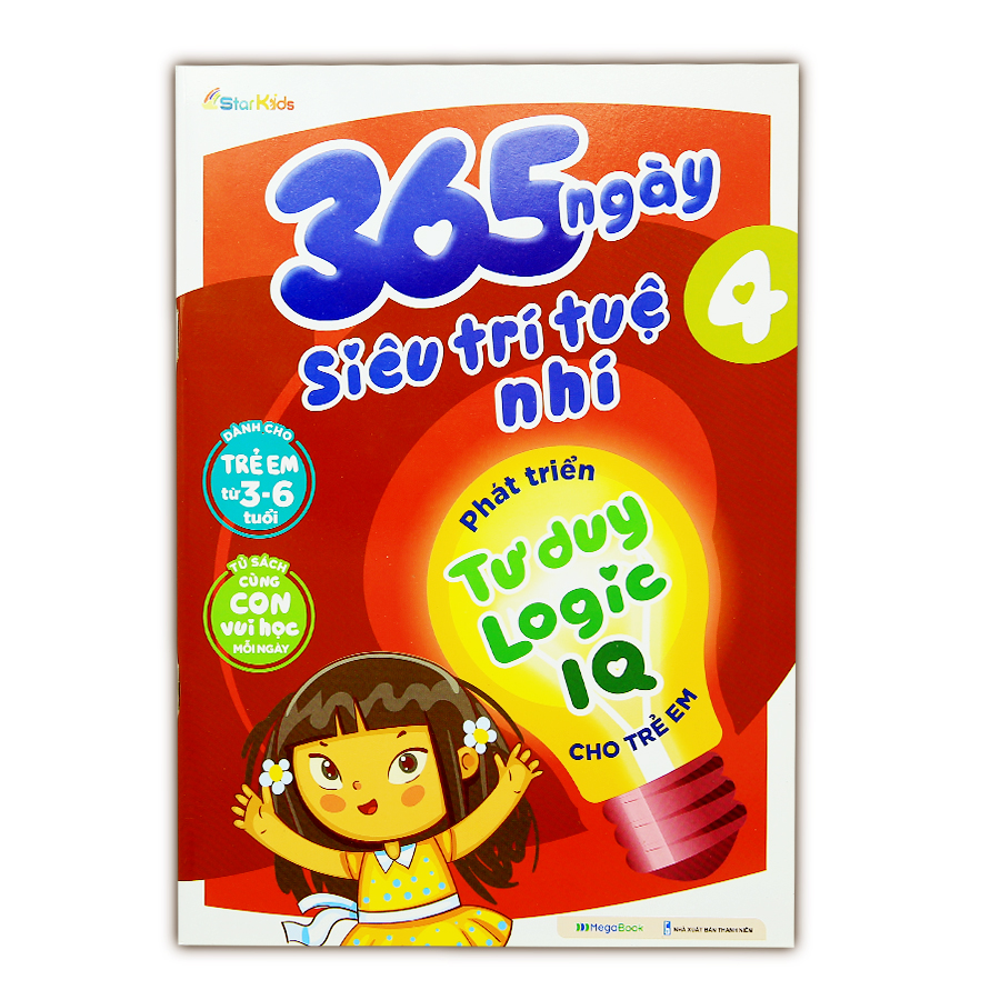 365 Ngày Siêu Trí Tuệ Nhí - Phát Triển Tư Duy Logic IQ Cho Trẻ Em 4