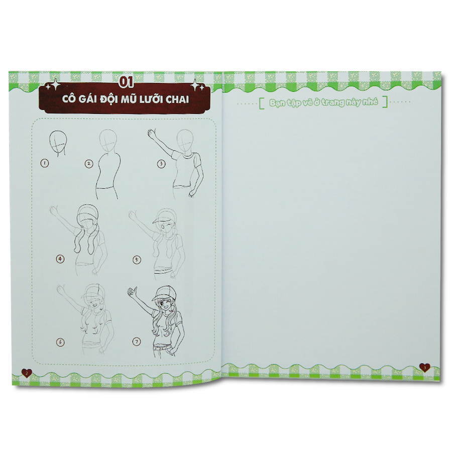 365 Ngày Luyện Vẽ Nhân Vật Manga Tập 2