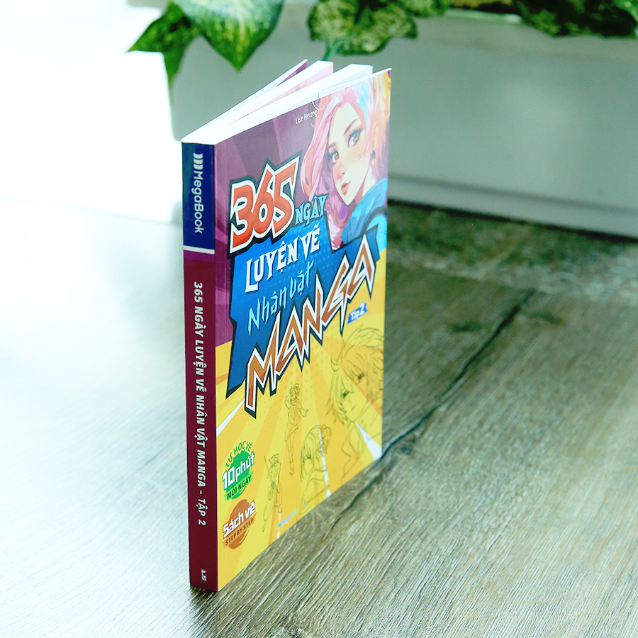 365 Ngày Luyện Vẽ Nhân Vật Manga Tập 2