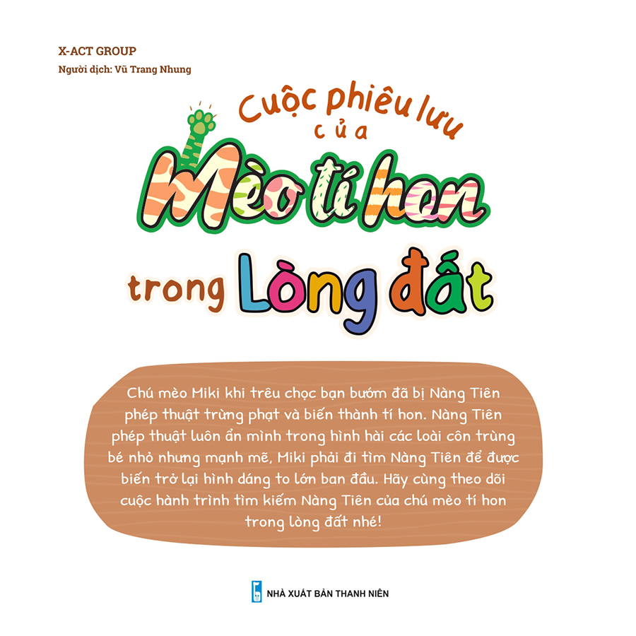 Cuộc Phiêu Lưu Của Mèo Tí Hon Trong Lòng Đất