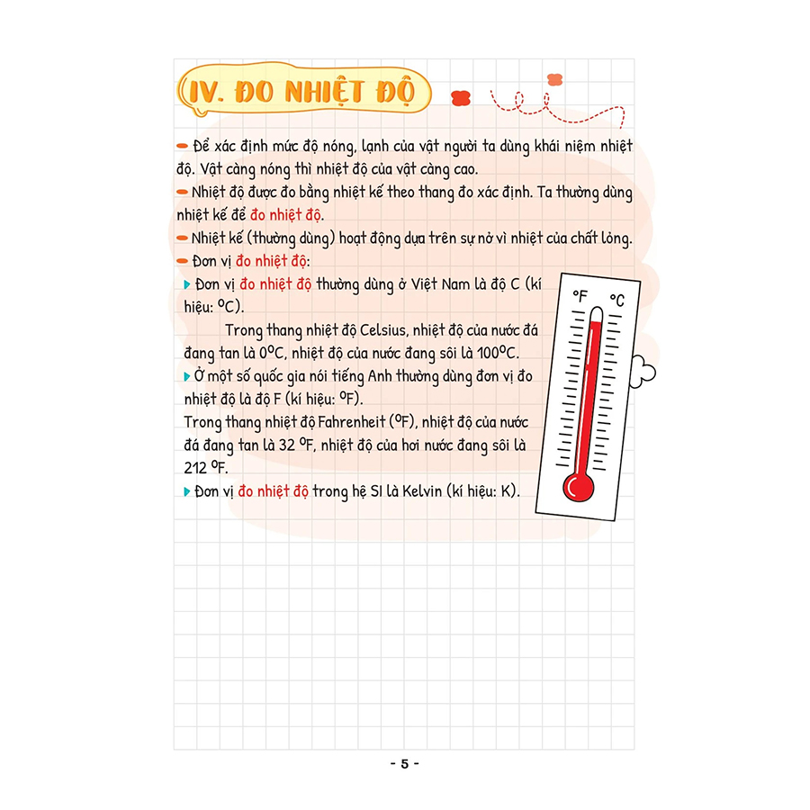 Takenote Khoa Học Tự Nhiên Lý - Hóa - Sinh Lớp 6