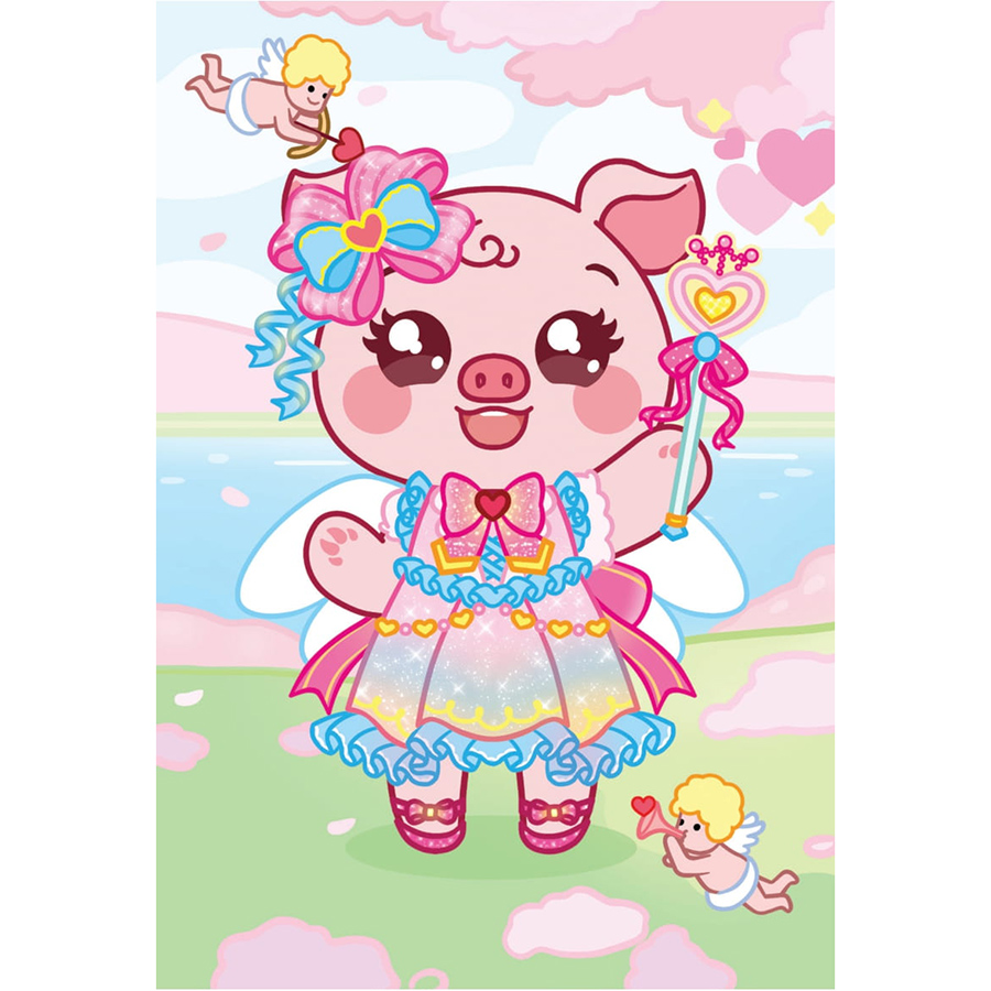 Mini Fashion - Heo Piggy (100+ Stickers Dễ Thương)