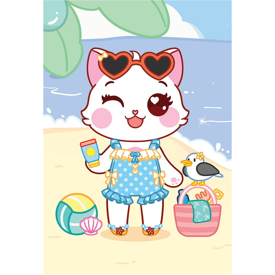 Mini Fashion - Mèo Catty (100+ Stickers Dễ Thương)