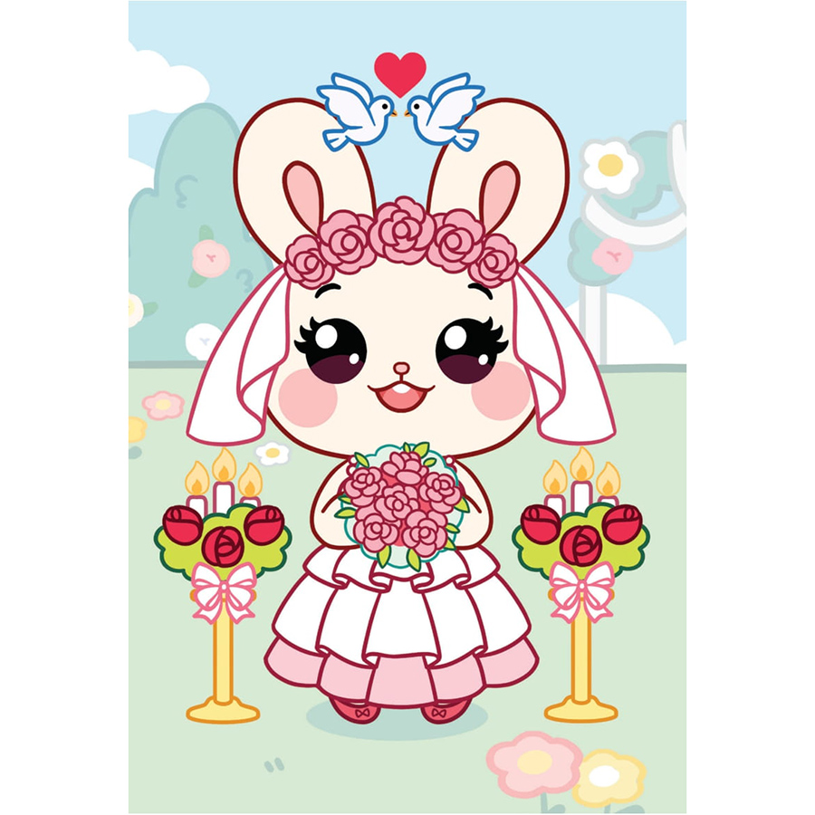 Mini Fashion - Thỏ Bunny (100+ Stickers Dễ Thương)