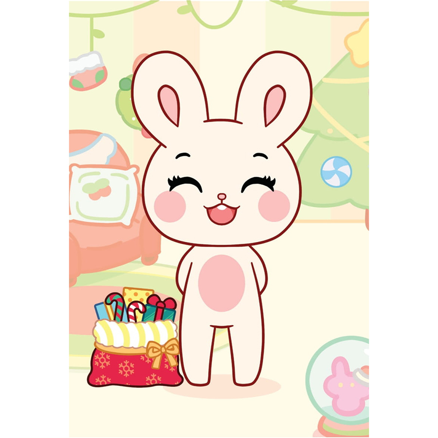 Mini Fashion - Thỏ Bunny (100+ Stickers Dễ Thương)