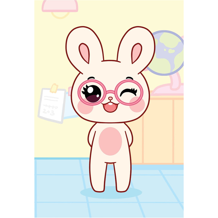Mini Fashion - Thỏ Bunny (100+ Stickers Dễ Thương)