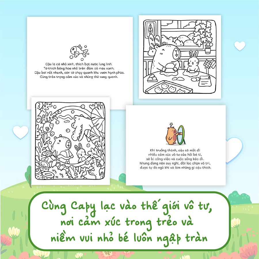 Capybara & Trái Tim Mặt Trời