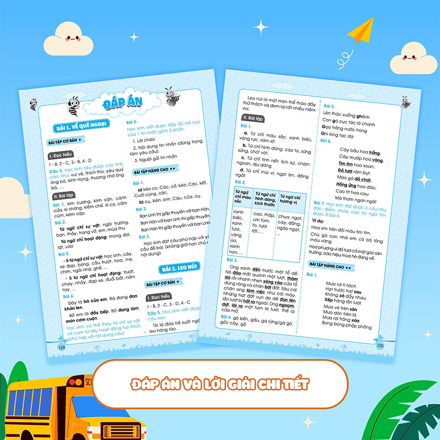 Bổ Trợ Tiếng Việt Bài Tập Cơ Bản Và Nâng Cao Lớp 3 Tập 1