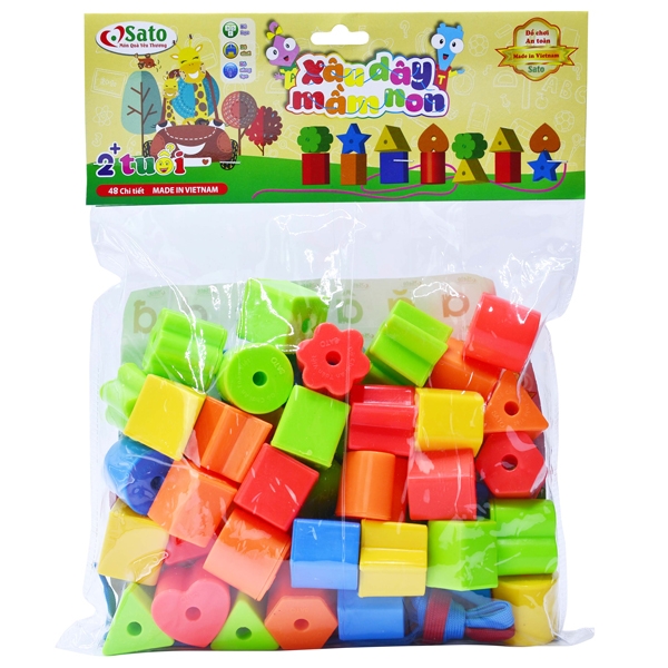 Đồ Chơi Xâu Dây Mầm Non Sato20