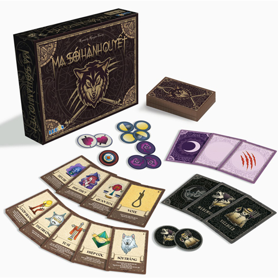 Bộ Trò Chơi Board Game Ma Sói Hành Quyết