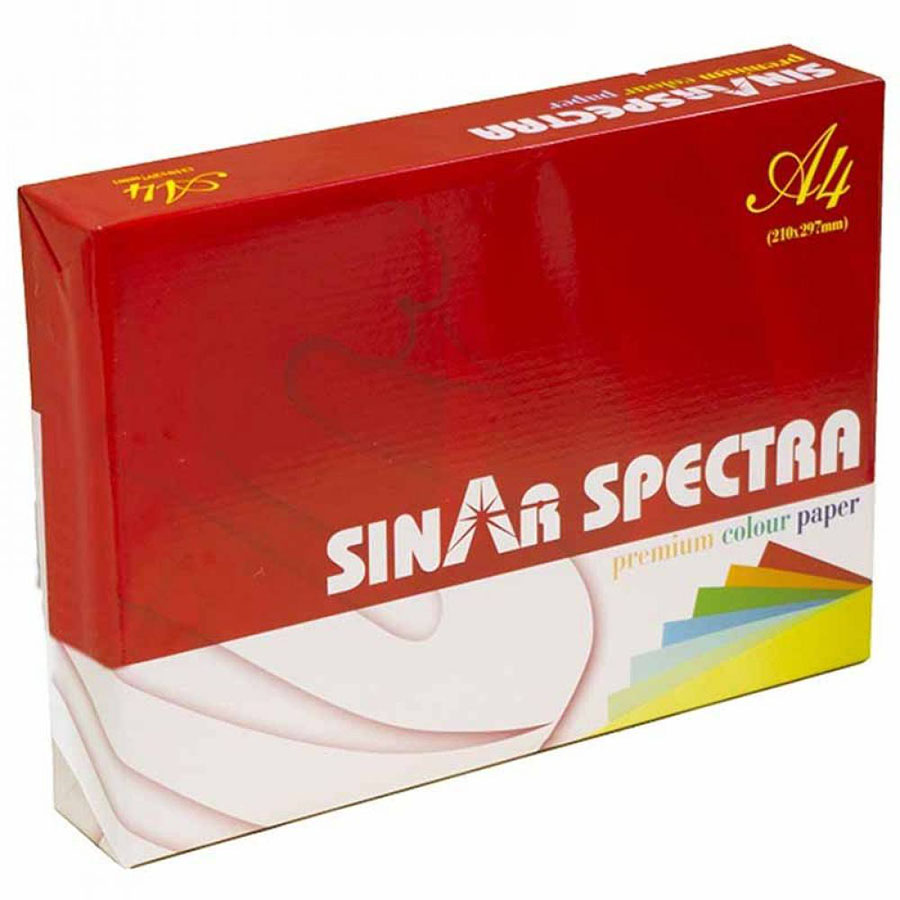 Giấy In A4 Sinar Spectra ĐL80 Màu Vàng